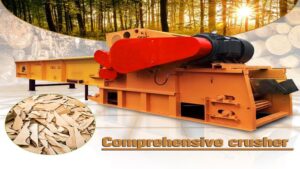 The large multifunctional wood crusher