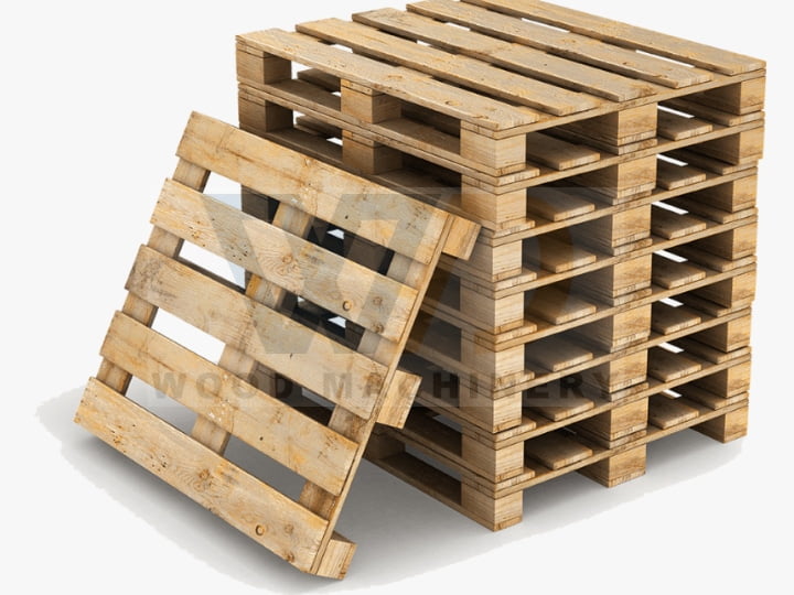 wood pallet block
