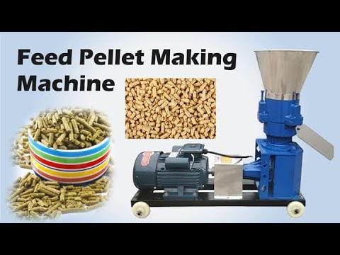 Pellets Maker: 110V Animal Feed Pellets Machine 4-8mm 220KG/H Livestock  Fodder