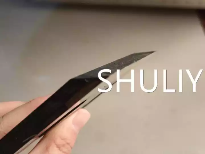 Wood shaving machine knife