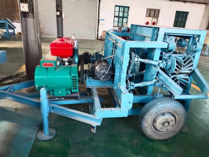 ऊर्ध्वाधर लकड़ी का डिबार्कर