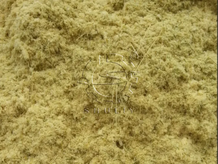 Sawdust Briquette Making Machine 5 Raw material of biomass briquette making machine