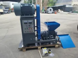 máquina de briquete de serragem