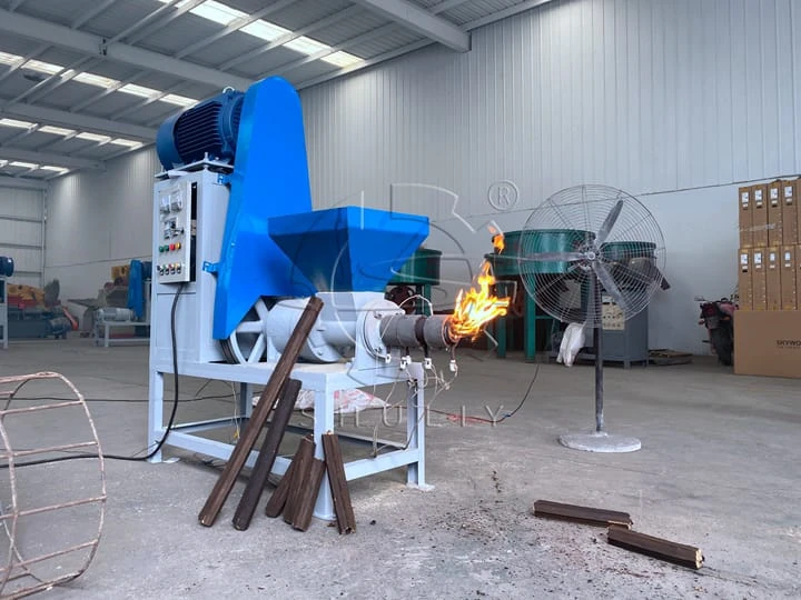 Sawdust Briquette Making Machine 1 Sawdust briquette making machine