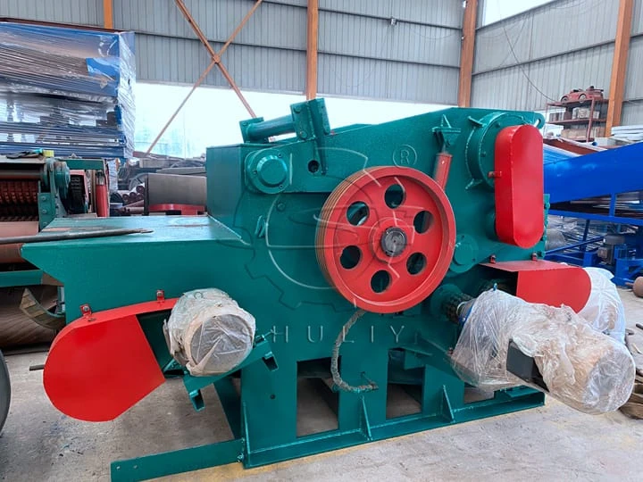 our wood chip maker