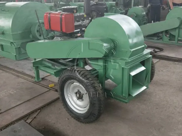 Máquina de triturador de madeira