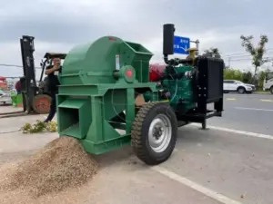máquina de esmagamento de madeira