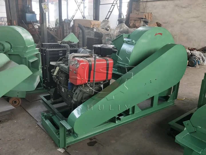 Máquina de virutas de madera