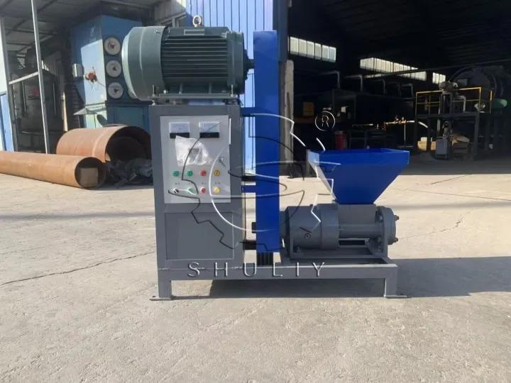 Sawdust briquette machine