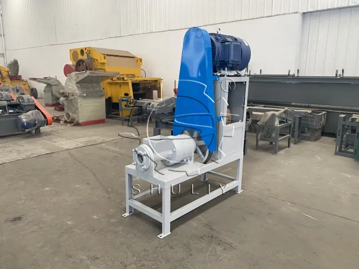 Sawdust briquette making machine