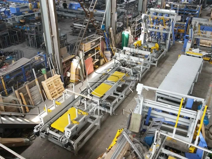 European wooden pallet production line