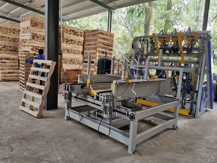 Automatic palletizer machine