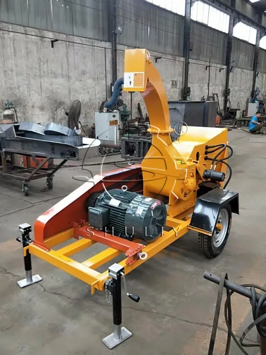 Branch Crusher Machine 9 Branch shredder chipper