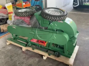wood shredder machin