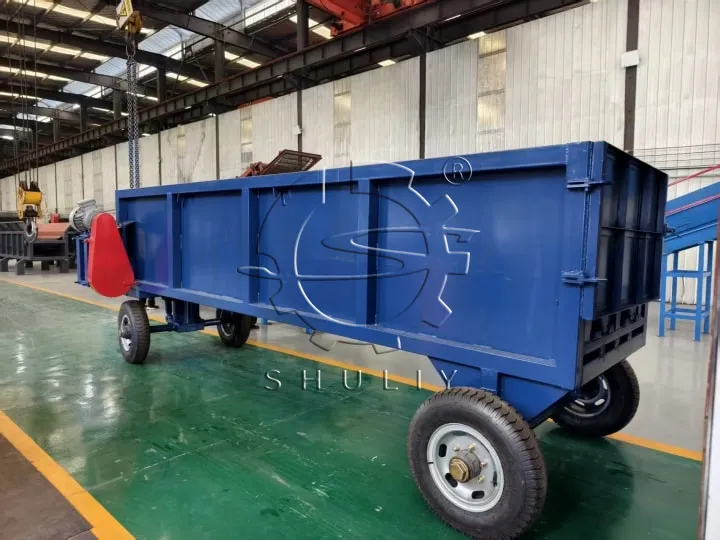 A Trough Type Wood Debarking Machine Exported To Australia 2 Wood debarker machine